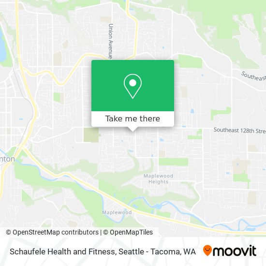 Schaufele Health and Fitness map
