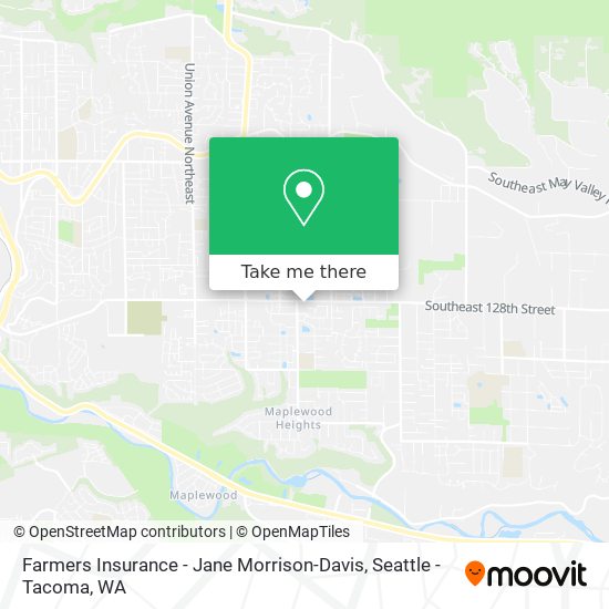 Farmers Insurance - Jane Morrison-Davis map