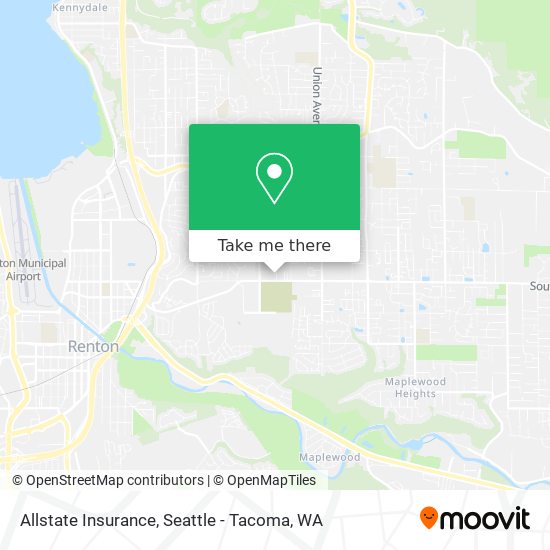 Allstate Insurance map