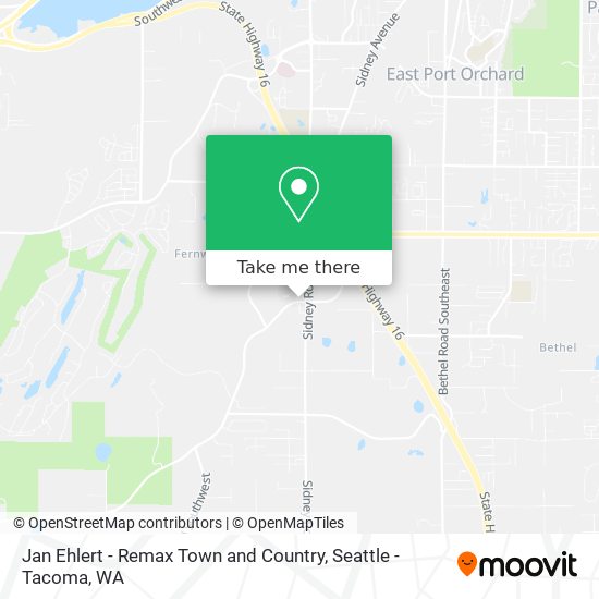 Jan Ehlert - Remax Town and Country map