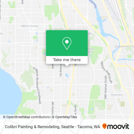 Colibri Painting & Remodeling map