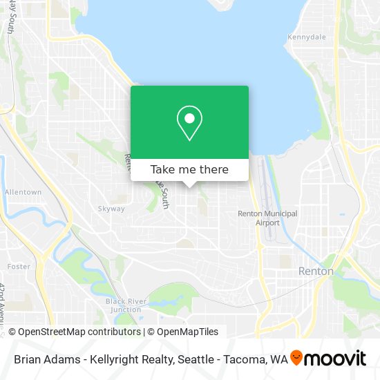 Brian Adams - Kellyright Realty map