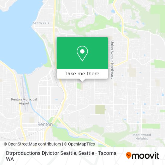 Mapa de Dtrproductions Djvictor Seattle