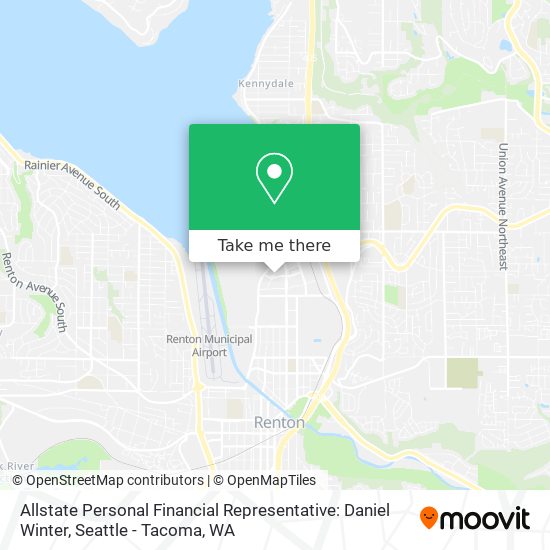 Allstate Personal Financial Representative: Daniel Winter map