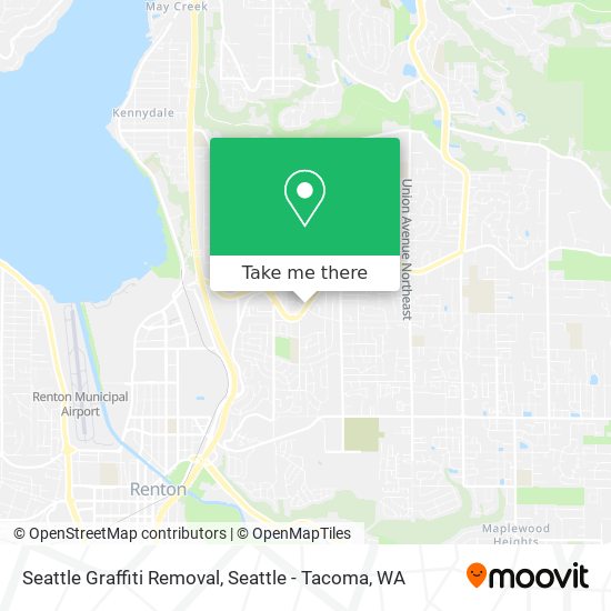 Seattle Graffiti Removal map