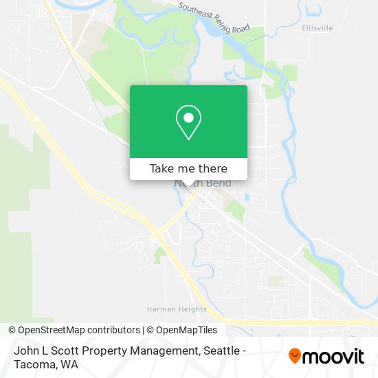 John L Scott Property Management map