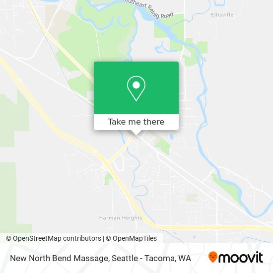 Mapa de New North Bend Massage