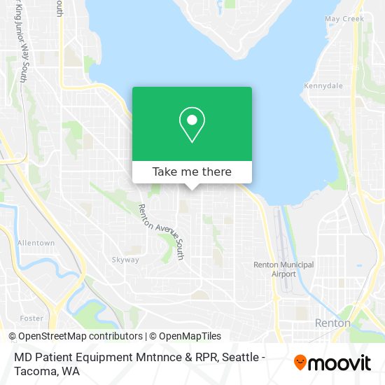 MD Patient Equipment Mntnnce & RPR map