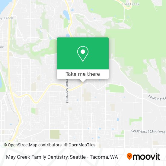 May Creek Family Dentistry map