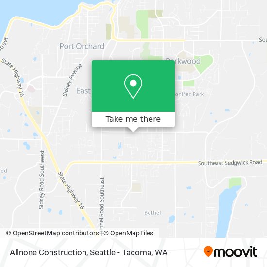 Allnone Construction map