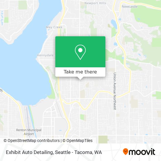 Exhibit Auto Detailing map