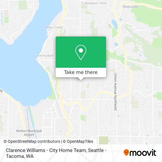 Mapa de Clarence Williams - City Home Team