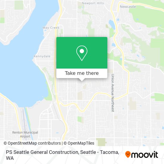 Mapa de PS Seattle General Construction