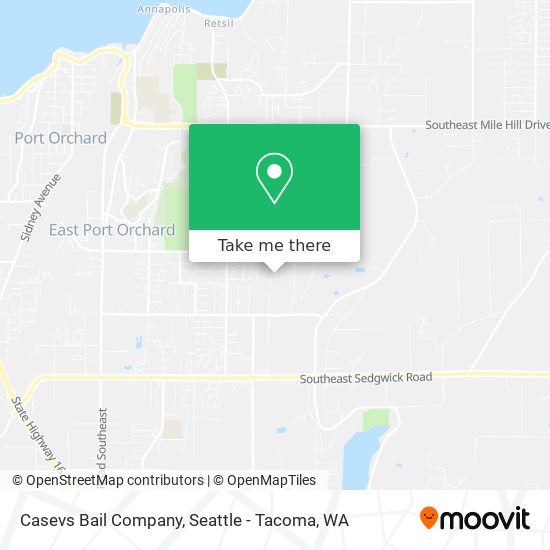 Casevs Bail Company map