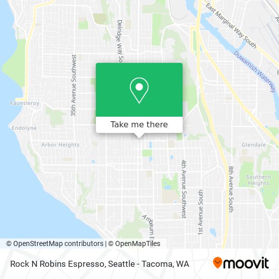 Mapa de Rock N Robins Espresso