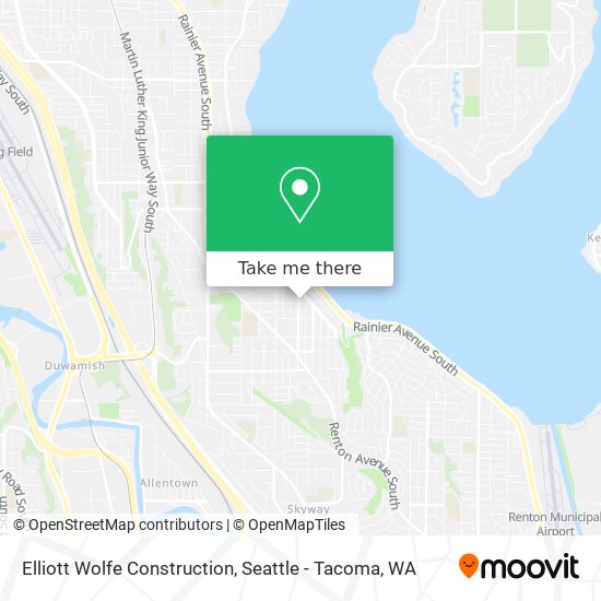 Elliott Wolfe Construction map