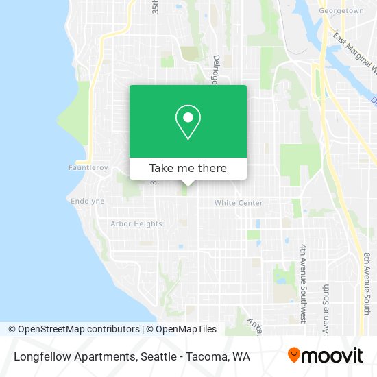 Mapa de Longfellow Apartments