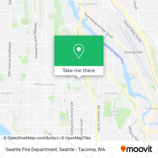 Seattle Fire Department map