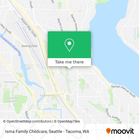 Isma Family Childcare map