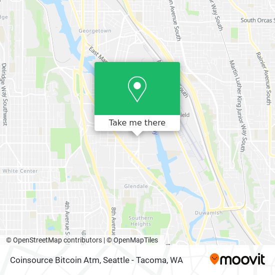 Coinsource Bitcoin Atm map