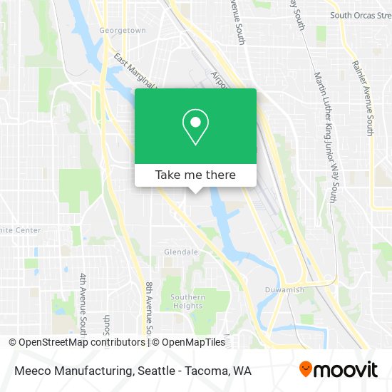 Meeco Manufacturing map