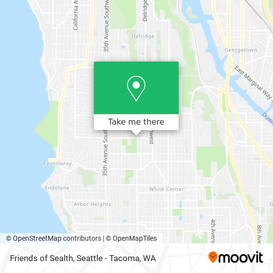 Friends of Sealth map