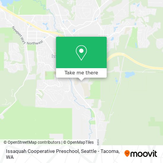 Issaquah Cooperative Preschool map