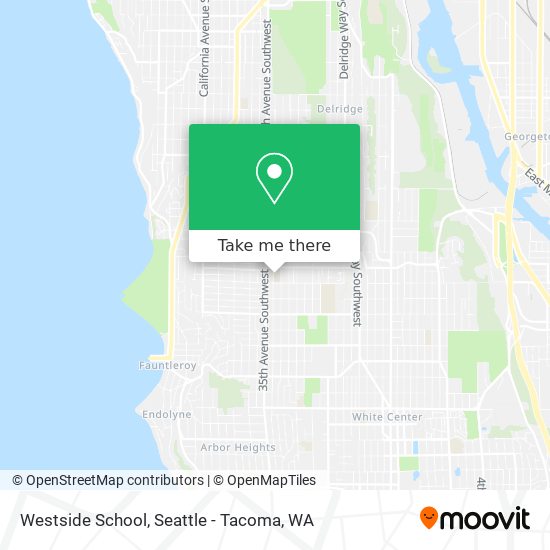 Mapa de Westside School