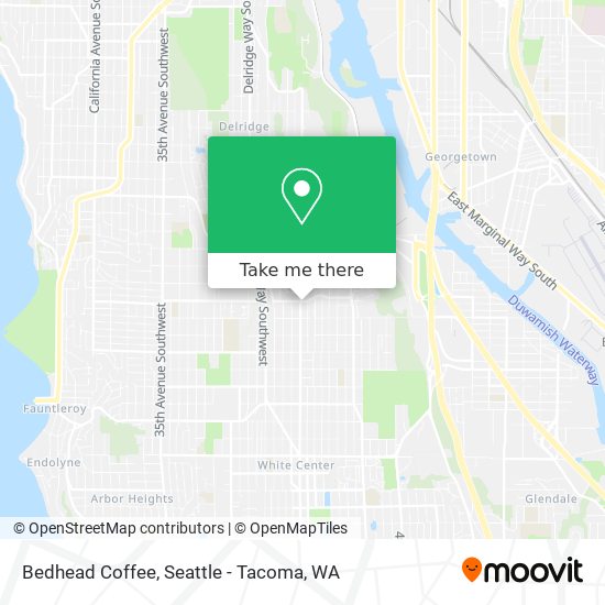 Bedhead Coffee map