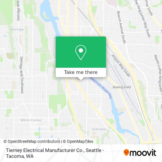 Mapa de Tierney Electrical Manufacturer Co.