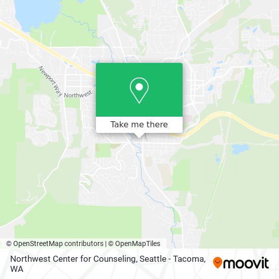 Mapa de Northwest Center for Counseling