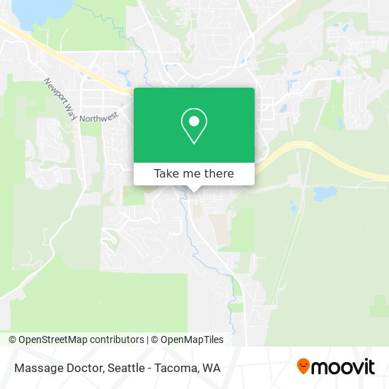 Massage Doctor map