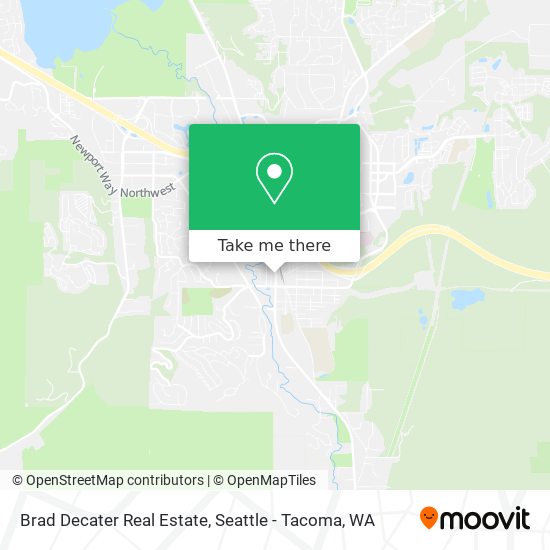 Brad Decater Real Estate map