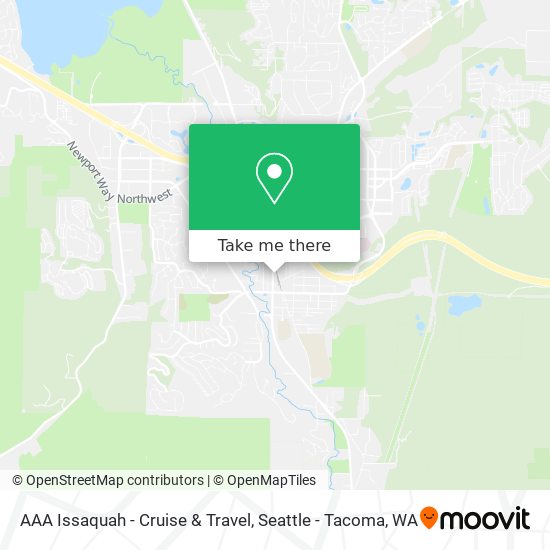 AAA Issaquah - Cruise & Travel map