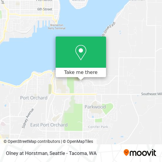 Mapa de Olney at Horstman