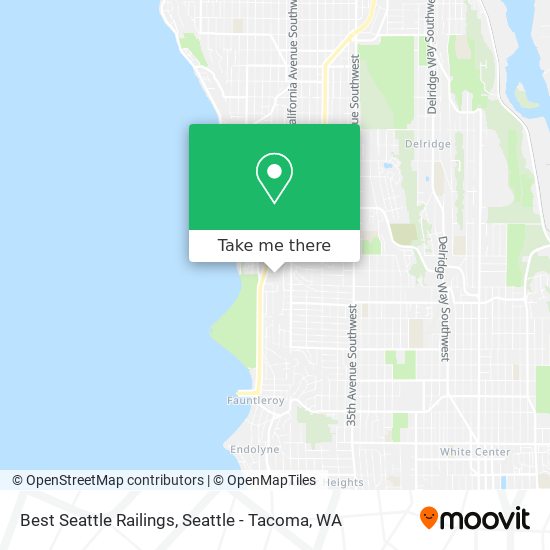 Best Seattle Railings map