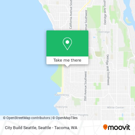 City Build Seattle map