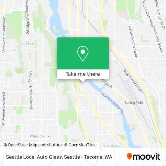 Seattle Local Auto Glass map