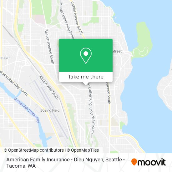 American Family Insurance - Dieu Nguyen map