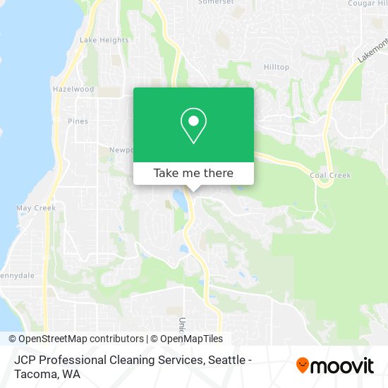 JCP Professional Cleaning Services map