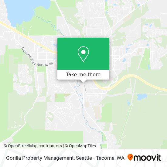 Gorilla Property Management map