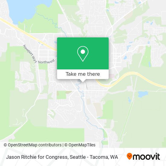Jason Ritchie for Congress map