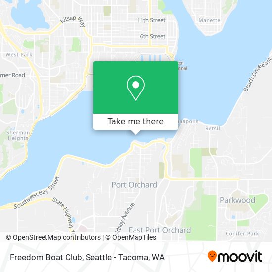 Freedom Boat Club map