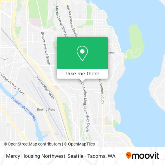 Mapa de Mercy Housing Northwest