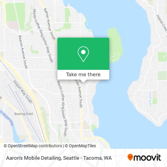 Aaron's Mobile Detailing map