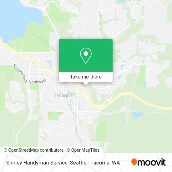 Shirley Handyman Service map