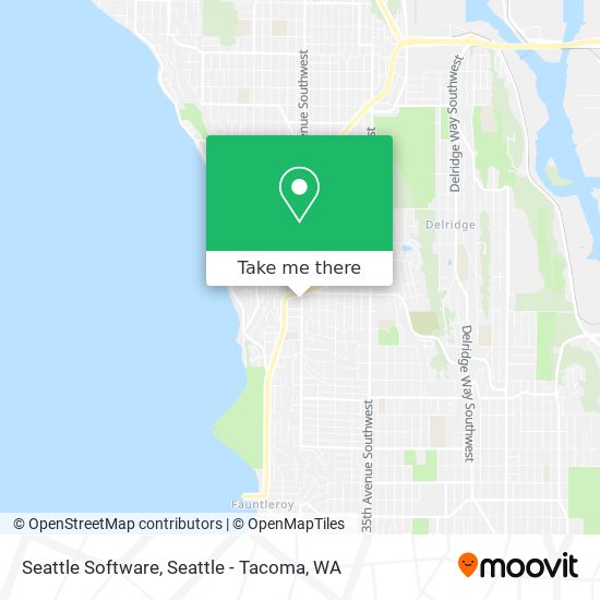 Mapa de Seattle Software