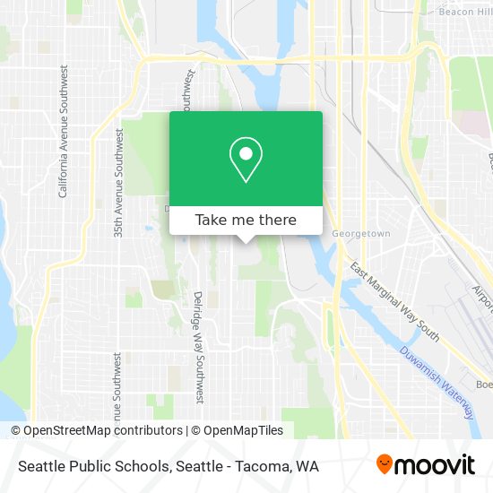 Seattle Public Schools map