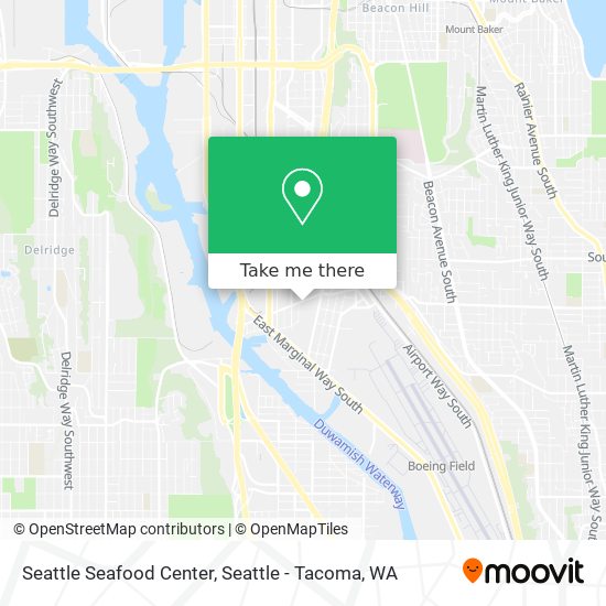 Seattle Seafood Center map