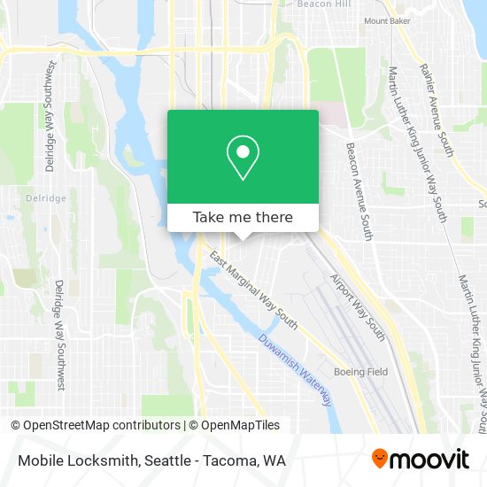 Mobile Locksmith map